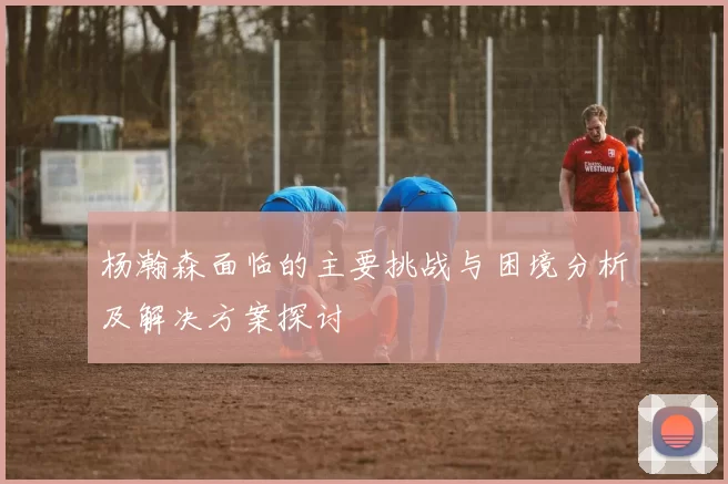 杨瀚森面临的主要挑战与困境分析及解决方案探讨